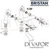Bristan Colonial Bath Filler Gold Spares
